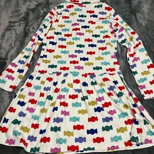 Hanna Andersson Long Sleeve Turtleneck Dress Children Size 12